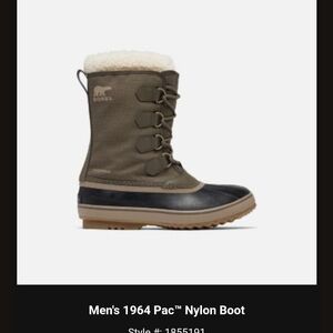 Sorel Men's 1964 Pac Nylon Boot - Olive